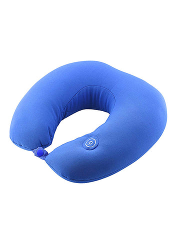 Neck Massager Travel Pillow Blue