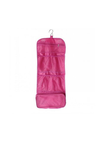 Travelling Wash Bag Storage Bag Portable Hanging Zipper Bag Pink