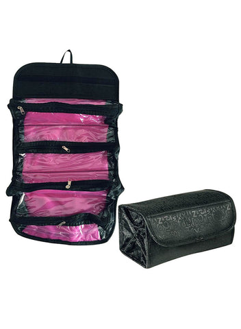 Waterproof Multi-Layer Cosmetic Organizer Black