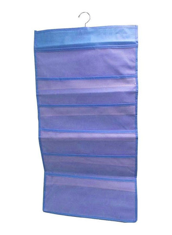 Garments Storage Hanging Bag Blue 200g