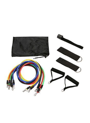11 -Piece Multi Functional Fitness Resistance Band Set