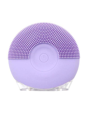 Anti-Aging Electric Facial Cleansing Brush Purple/Clear