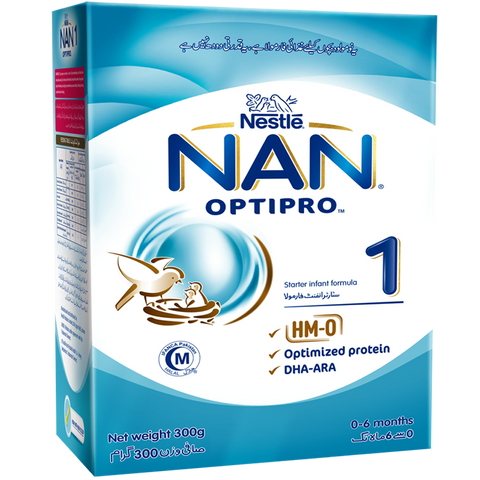 Nestle Milk Powder Nan 1 Optipro 300 Gm