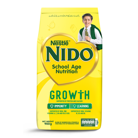 Nestle Nido Fortigrow School Age Pouch 900Gm