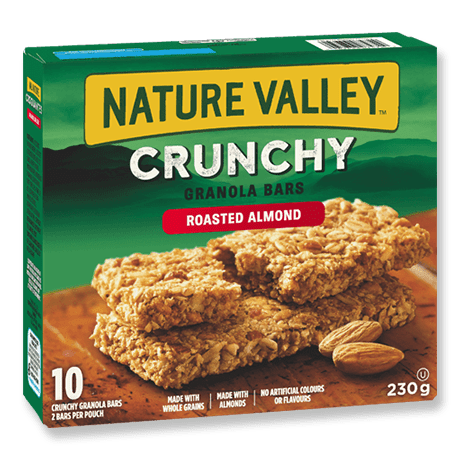 Nature Valley Bar Crunhy Roasted Almond 190g