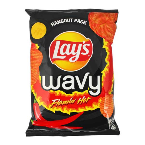 Lays Chips Wavy Flaming Hot 48 Gm