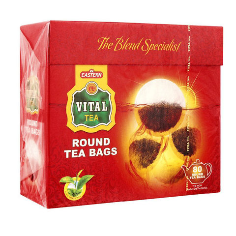 Vital Eastern Tea Bags Round 80S 200 Gm