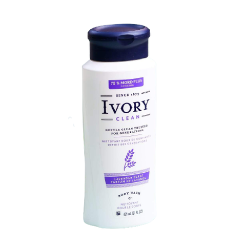 Ivory Body Wash Lavender 621 Ml Basic