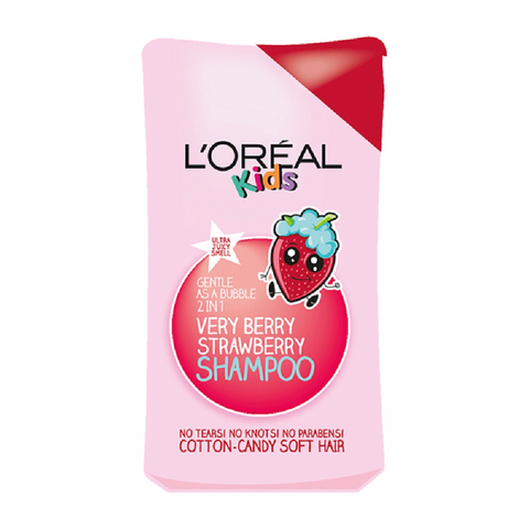 Loreal Kids Shampoo 2In1 Very Berry Strawberry 250 Ml
