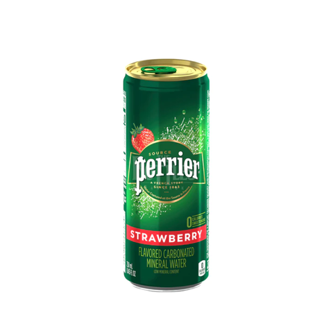 Perrier Water Strawberry Flavor 250 Ml