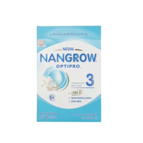 Nestle Milk Powder Nangrow 3 Optipro 600 Gm