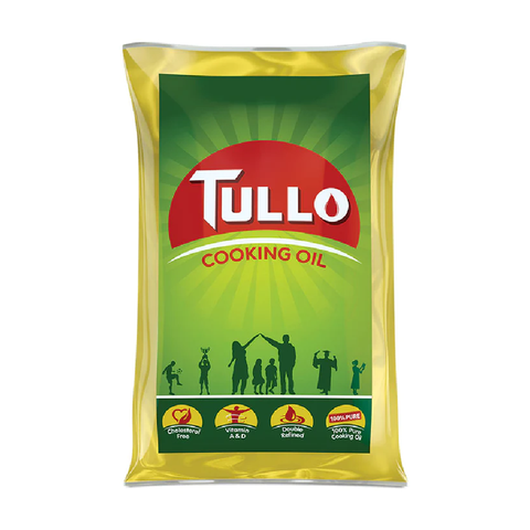 Tullo Cooking Oil Pouch 1kg