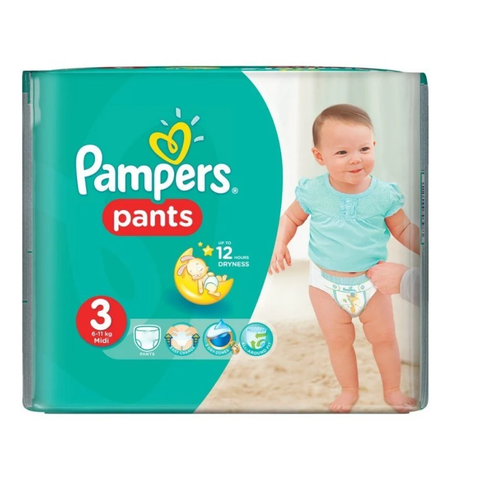 Pampers Pants Jumbo Pack Midi 3 31Pcs 7-11 Kg