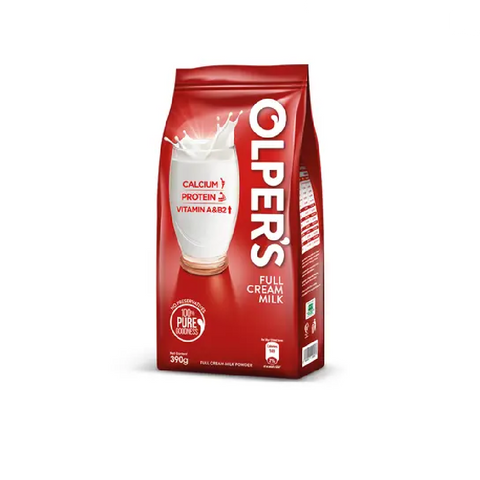 Olpers Full Cream Milk Powder Pouch 390 Gm