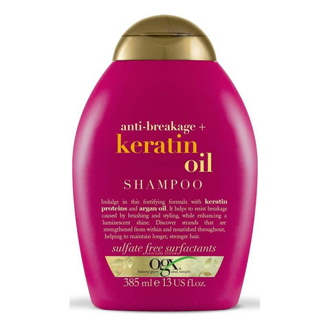 Organix Anti Breakage Keratin Oil Shampoo 385Ml