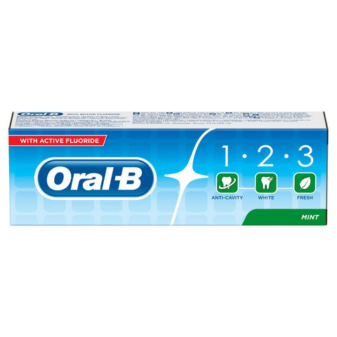 Oral B Toothpaste 123 Fresh Mint 100ml