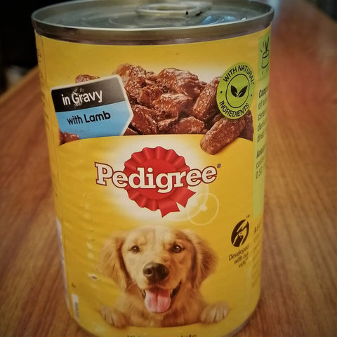 Pedigree Dog Food In Loaf With Lamb 400g