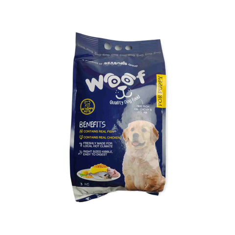 Woof Puppy Food 3KG