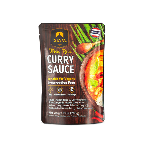 De Siam Red Curry Sauce 200g