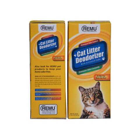 Remu Cat Litter Deodorizer With Activated Soda