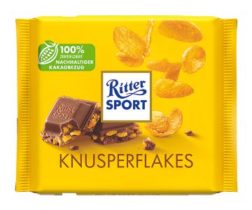 Ritter Sport Chocolate Knusper Flakes  100g