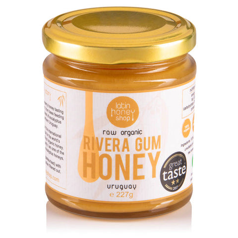 Raw Organic golden pilpsa Honey from Uruguay 227g