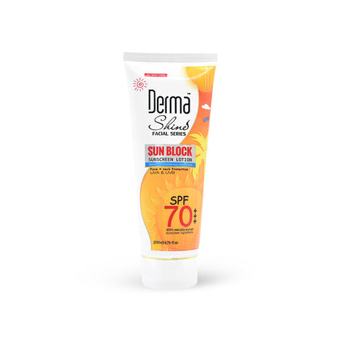 Derma Shine Sun Block SPF 70+ 200gm