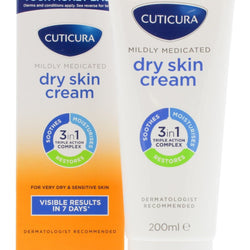 Cuticura Cream Medicated Dry Skin 3In1 Action 200 Ml