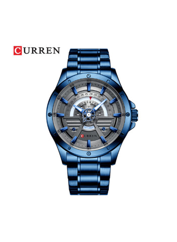 Curren Sports Men Watch Blue