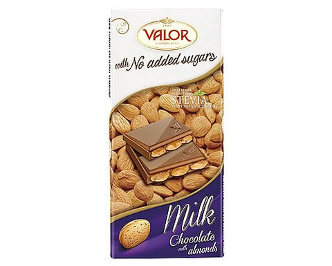 Valor NAS Milk Chocolate Bar Almond 150g