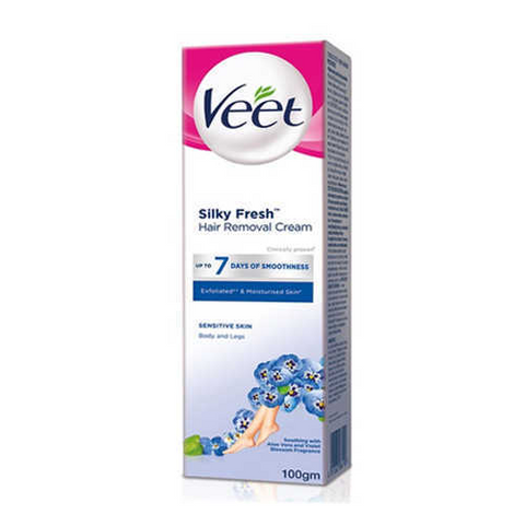 Veet Hair Removel Cream Silky Fresh Sensitive Skin 100g