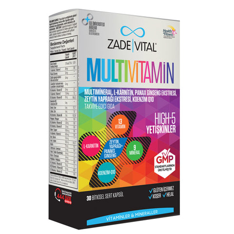 Zade&Vital Multivitamin High-5 Capsules 30s