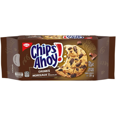 Chips Ahoy! Chunks Chocolate-Chip - Cookies, 251g