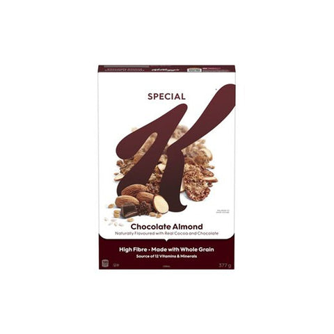 Kelloggs Cereal Chocolate Almond 377g