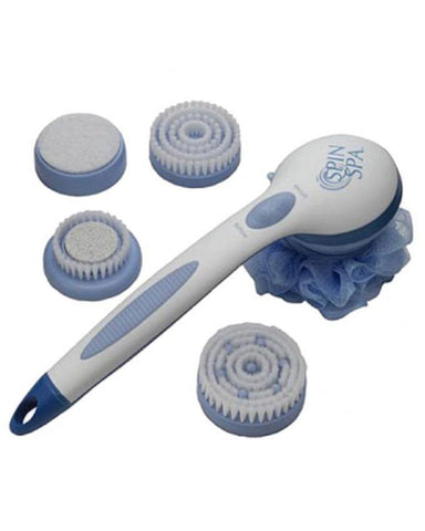 Spin Spa Shower Brush Set - Blue