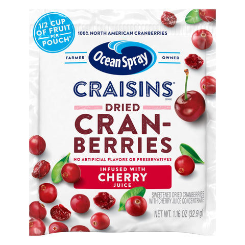 Ocean Spray Craisins Cherry Dried Cranberries, 170G