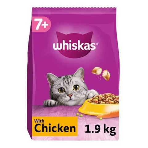 Whiskas Complete Chicken Dry Adult Cat Food 1.90kg