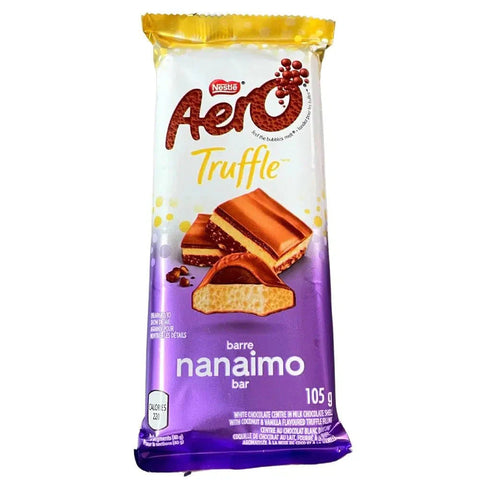 Nestle Aero Truffle Nanaimo Chocolate Bar 105g