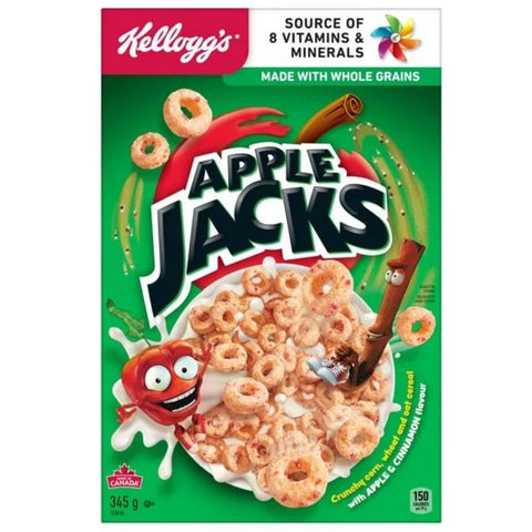 Kelloggs Cereal Apple Jacks 345g