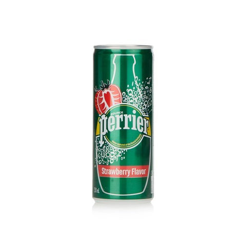 Perrier Water Tin Strawberry 250ml