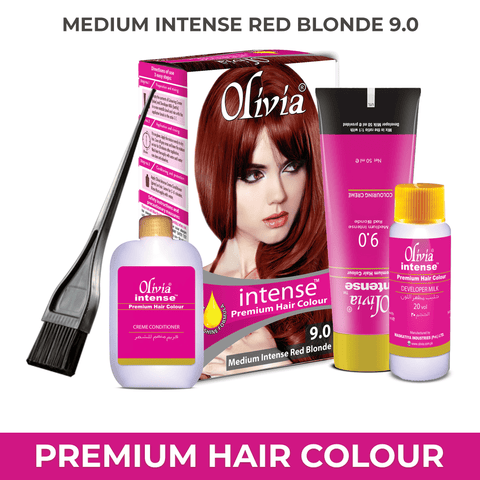 Olivia Intense - Medium Intense Red Blonde Hair Colour