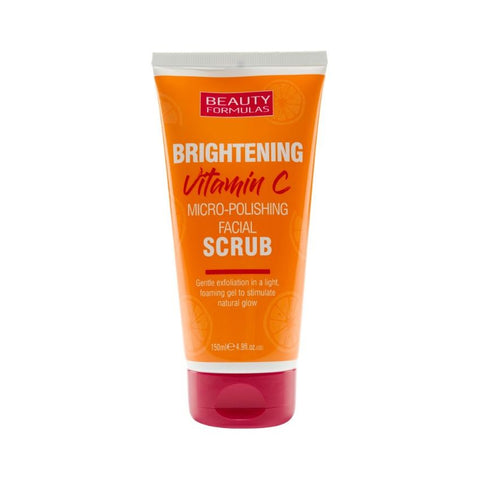 Beauty Formulas Brightening Vitamin C facial scrub 150 ml