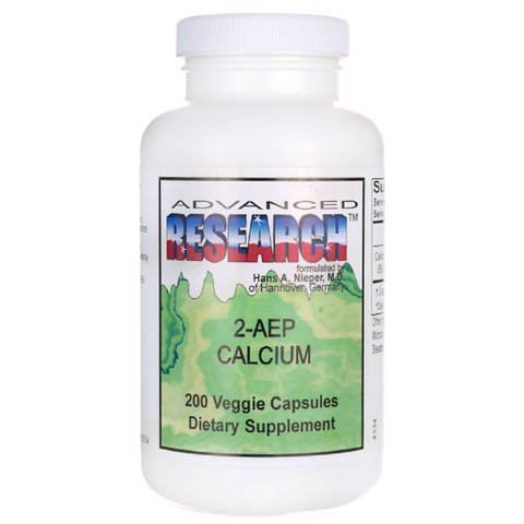 2-Aep Calcium Dietary Supplement 500Mg 200 Veggie Capsule