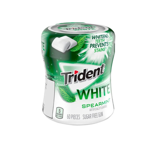 Trident Gum Bottle Fresh White 82.6g