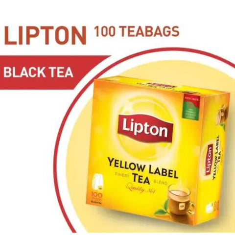 Lipton Yellow Label Black 100 Tea Bags