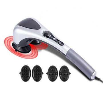 Double Head Heating Massager