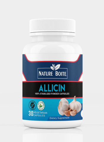 Allicin 100 Percent Stabilized 500Mg 30 Veg Capsules