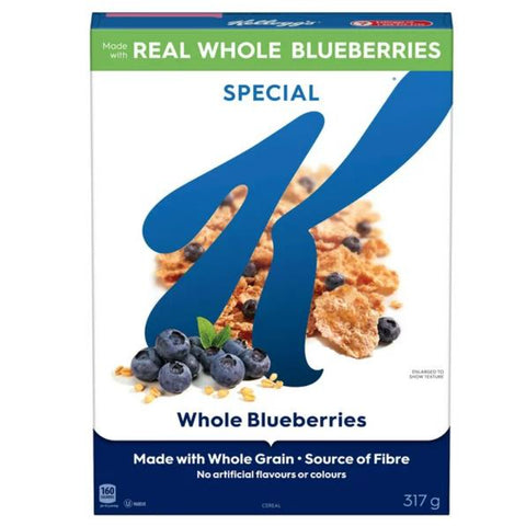 Kelloggs Special k Whole Blueberries  317g