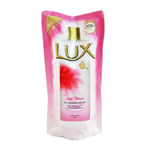 Lux Soft Touch Shower Cream Refill 600ml