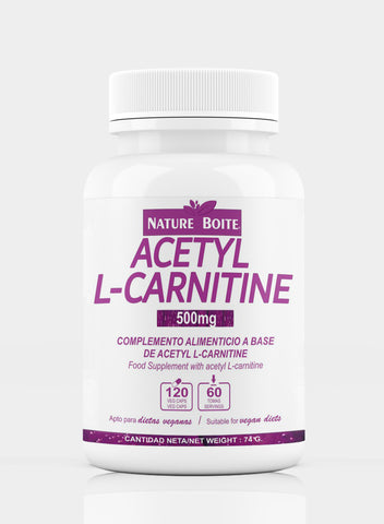 Acetyl L Carnitine 500Mg 120 Veg Capsules